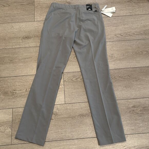 Adidas Golf Pants Men 30 x 32 Gray Ultimate365 Performance Athletic Preppy NWT - Picture 6 of 7